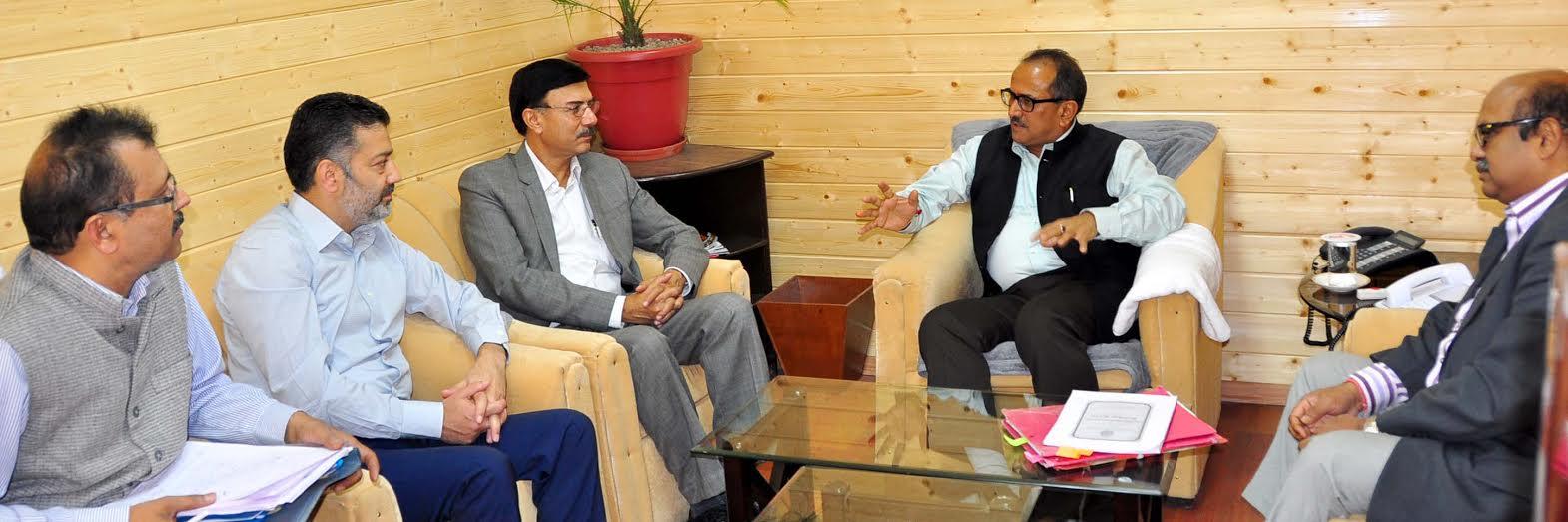 Dy CM for speeding up schemes in power sector